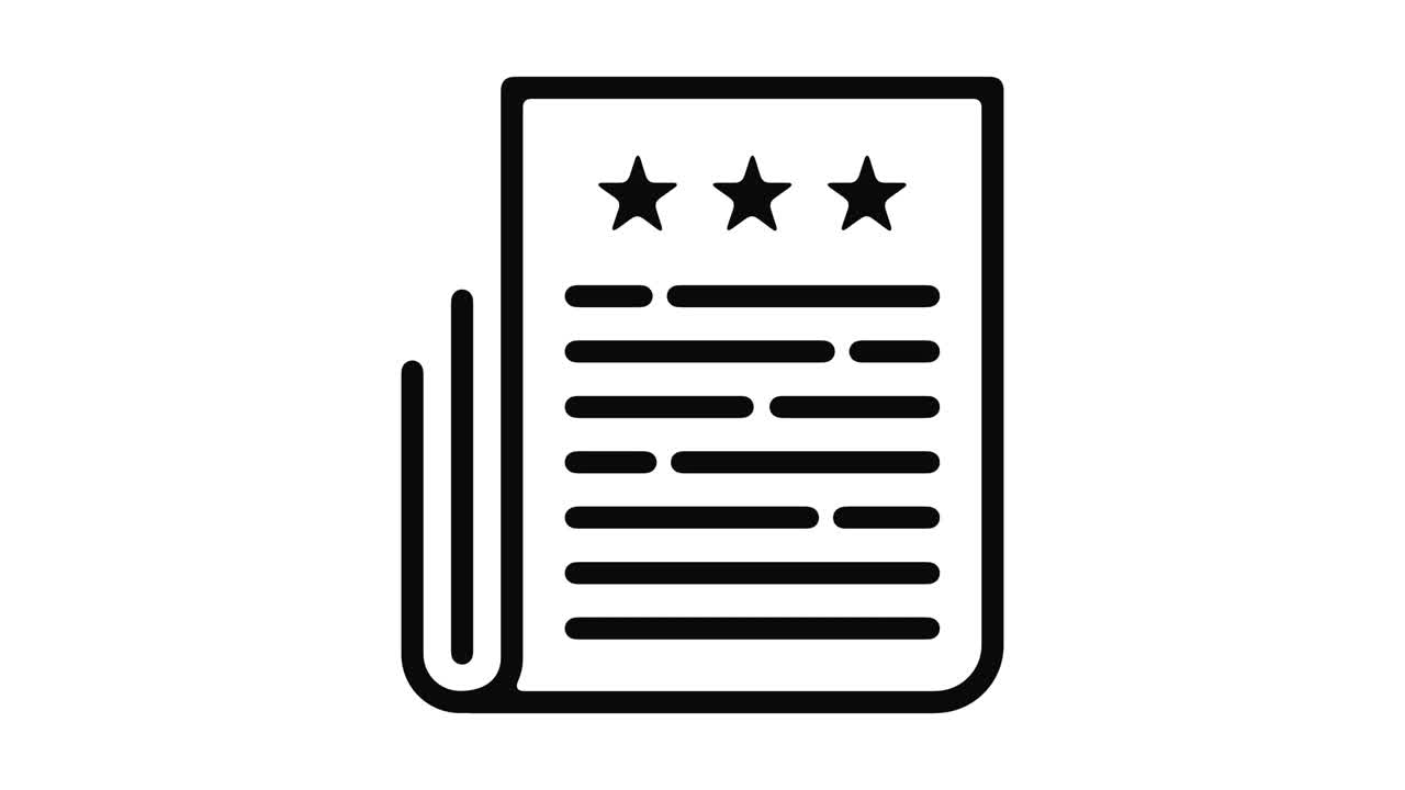 gráfico de movimiento de línea de calificación