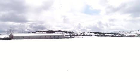 Winter-Snow-Mountain-Aerial-View