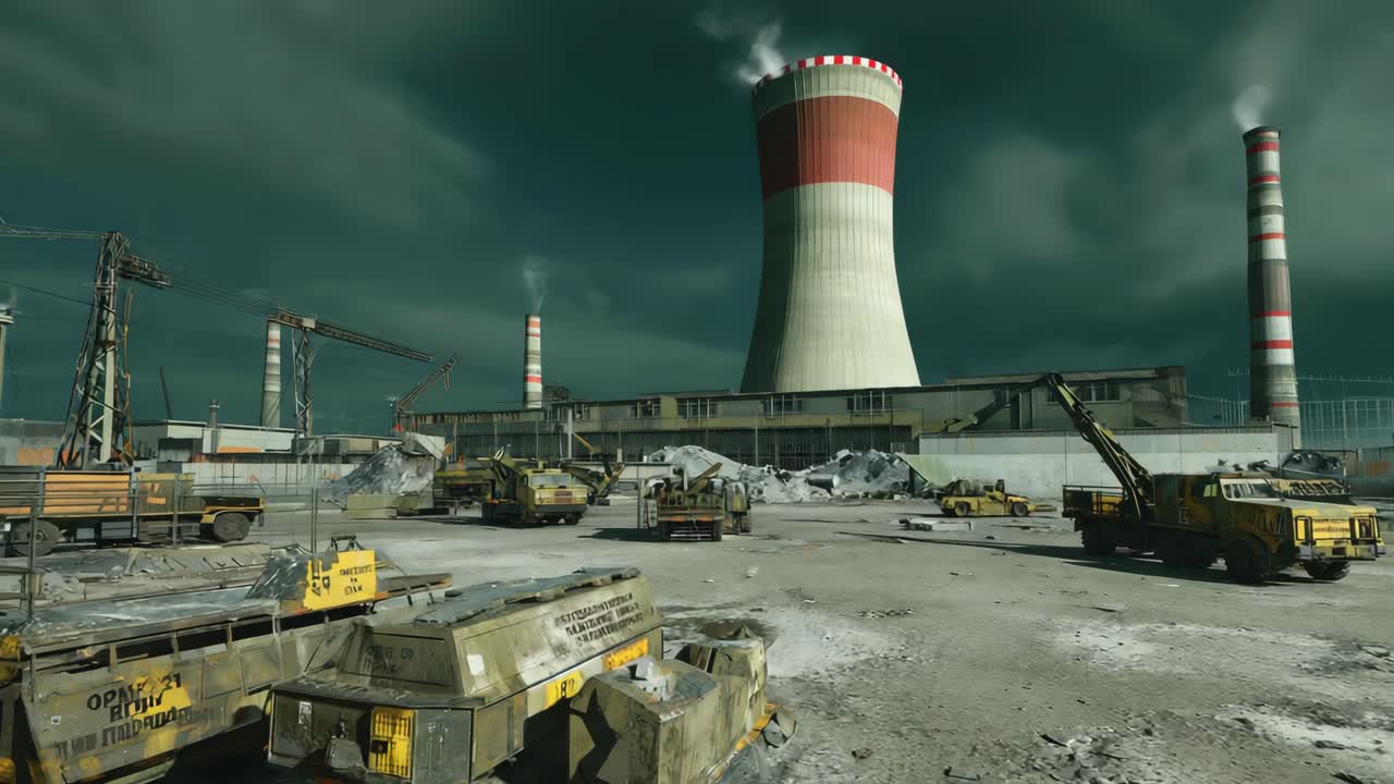 Nuclear Power Plant Scene