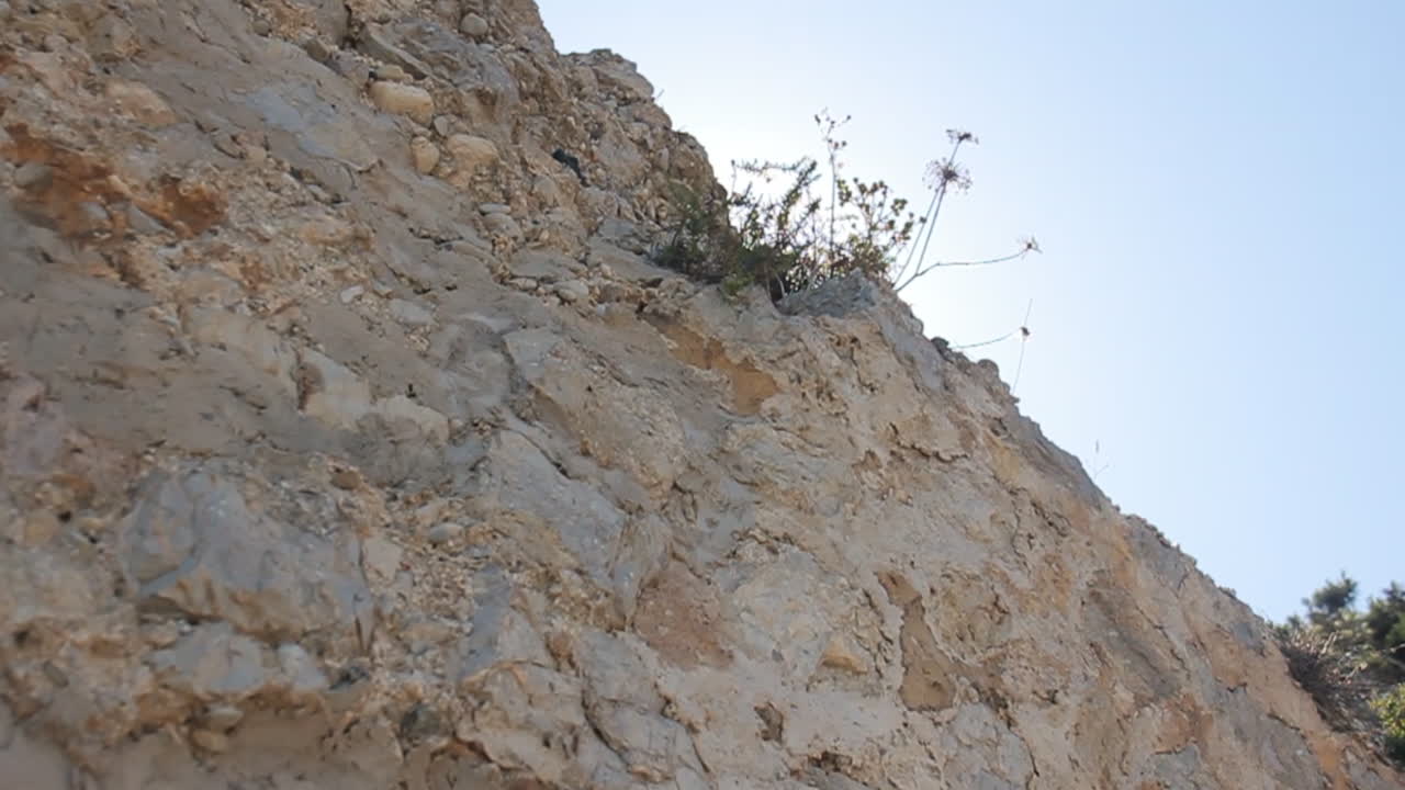 Sunlit Rock Formation