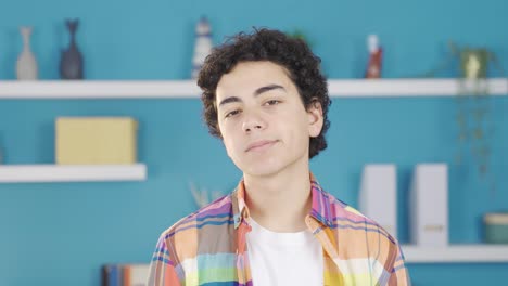 Adolescente-Aburrido-Mirando-La-Cámara.