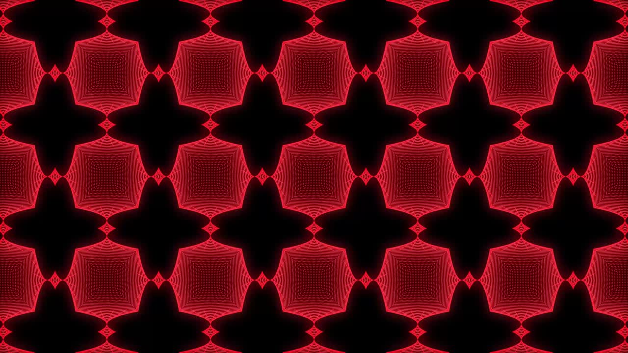 Rainbow color change Pattern gothic design animation motion graphics