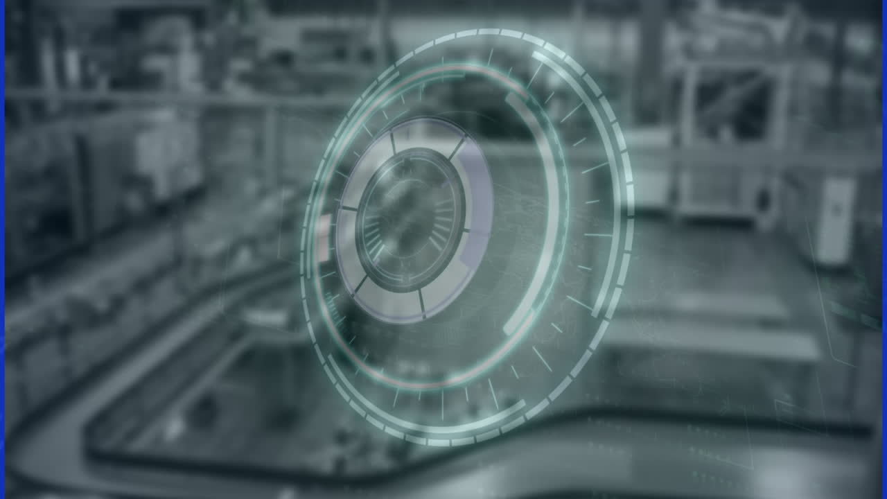 창고 위의 스 ⁇  스캐닝의 애니메이션