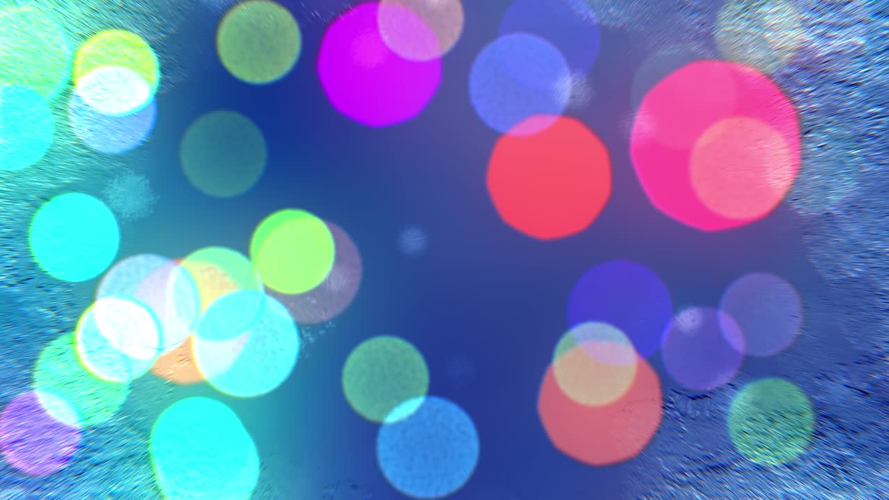 미래 추상적인 모션 배경, 보케 빛 효과와 함께 빛나는 다채로운 반이는 입자, 보케 조명 모션 비디오 배경, 이벤트 및 파티에 대한 프레젠테이션으로 사용할 수 있습니다.