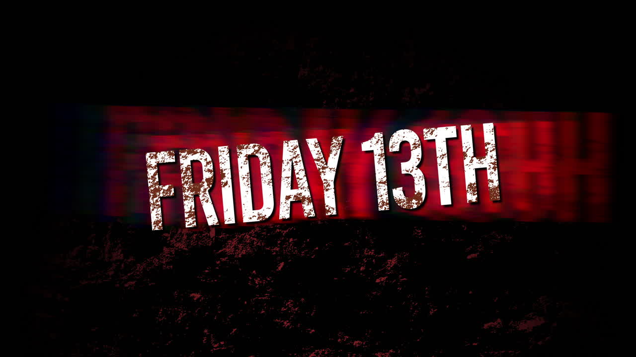 13일 금요일, 신비한 벽과 어두운 공간에  ⁇ 은 피