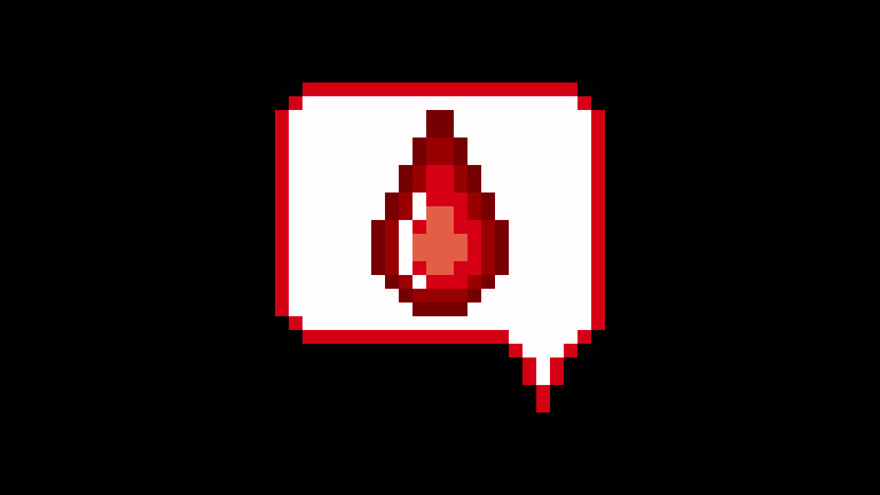 Pixel art animeret ikon taleboble (4)
