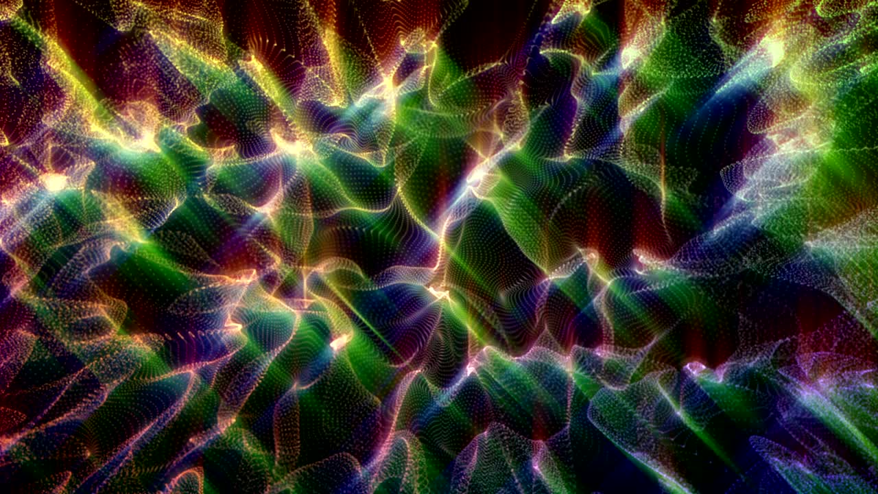 color de fondo abstracto brillo de onda 4k