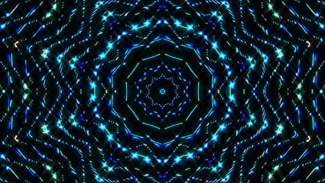hermoso video de fondo abstracto líneas líquidas 3d en una textura multicolor