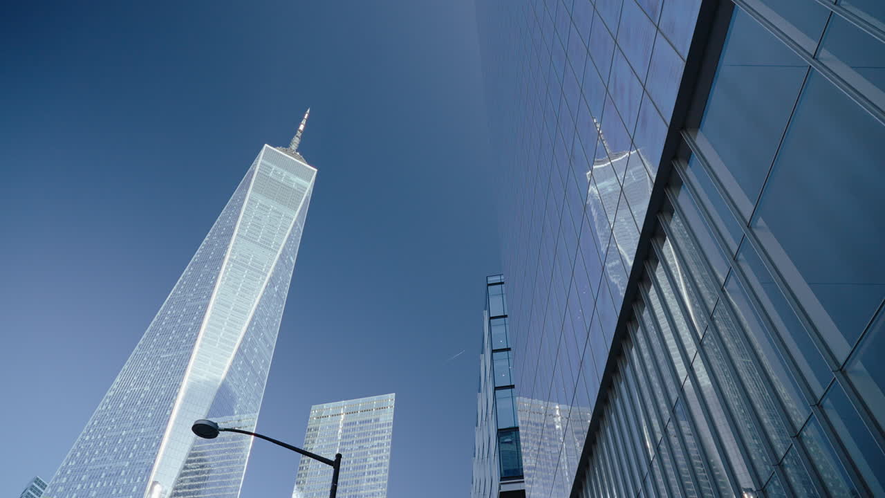 World Trade Center and New York City Skyline