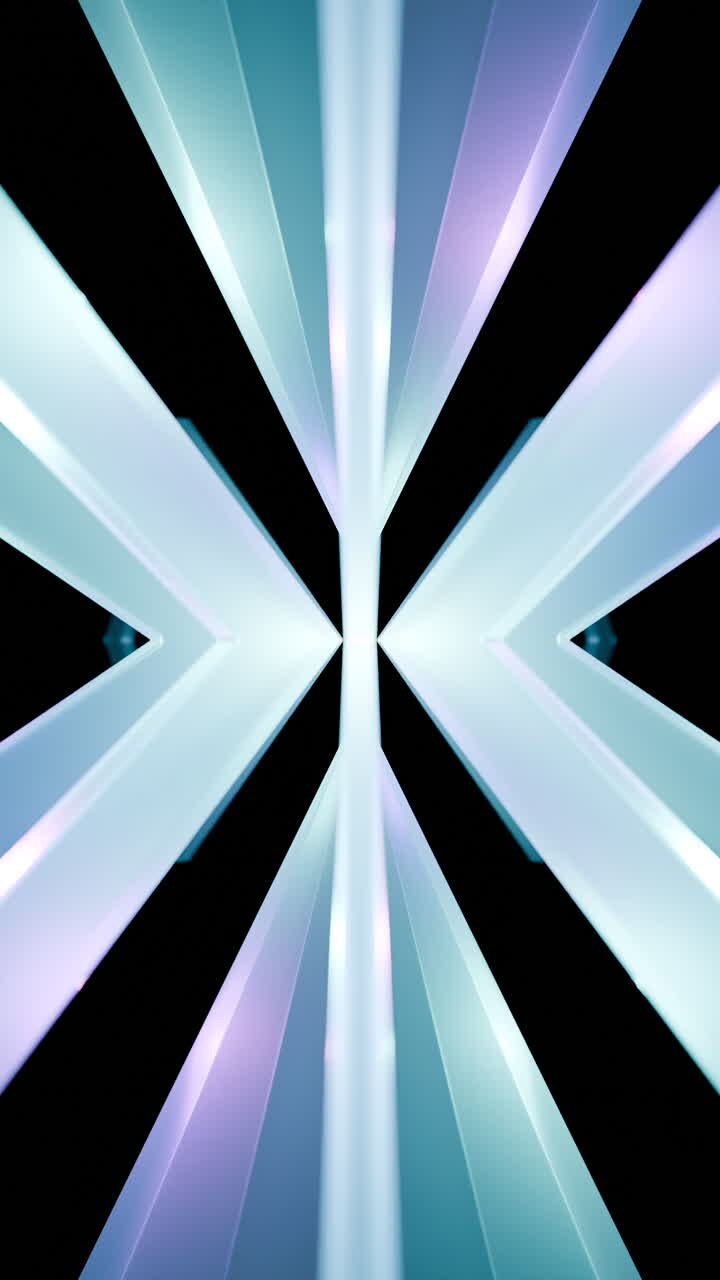 Abstract Geometric Light Patterns