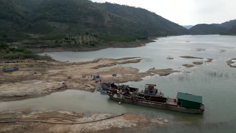 river mining operations