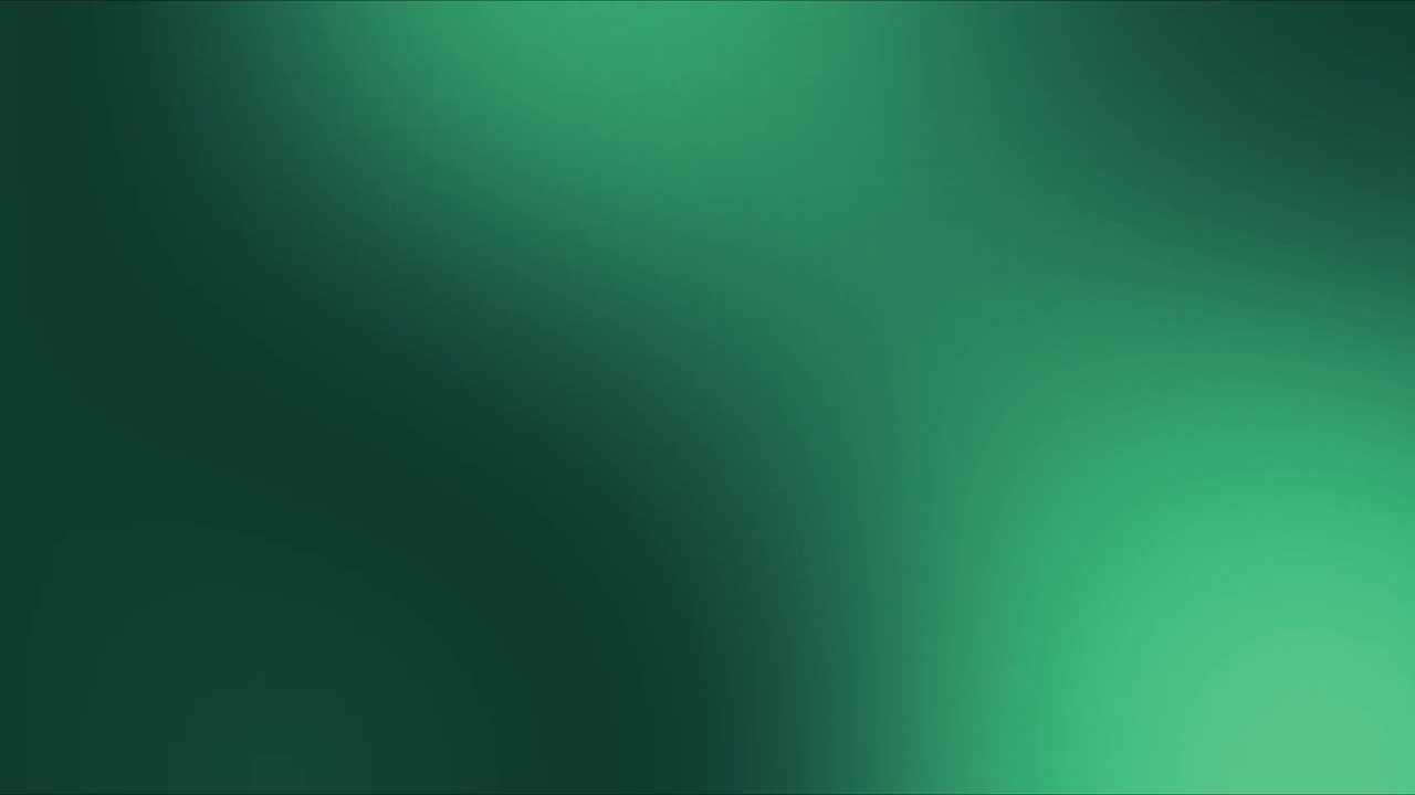Abstract Green Gradient Motion Background