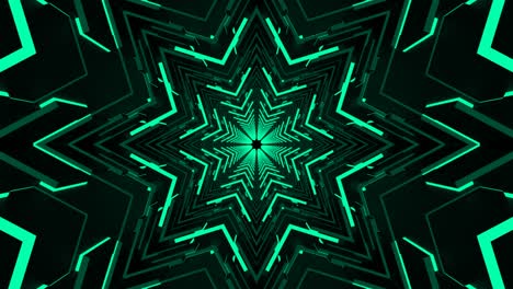 turquoise loop abstract background infinity