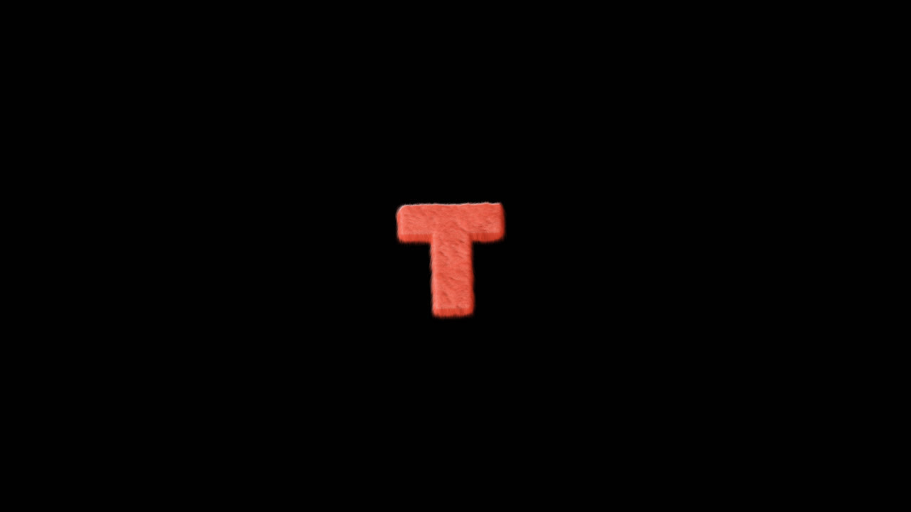 Letter T On Alpha