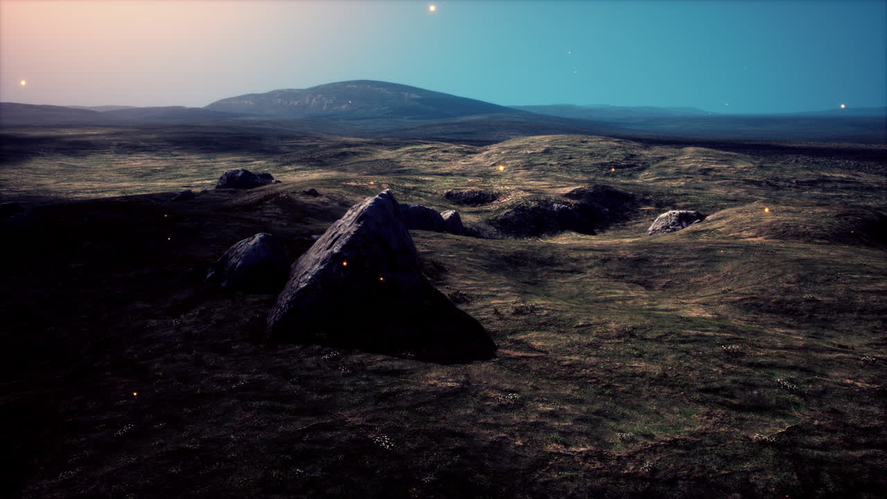 en verano en las tierras altas de escocia