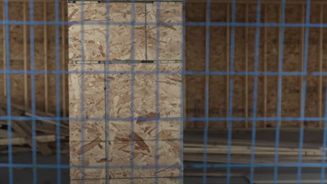 cerca y pared del sitio de construcción