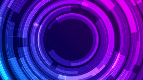 tecnología de engranajes brillantes fondo animado futurista