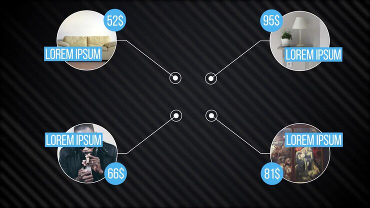 Interior Design Showcase with Price Tags