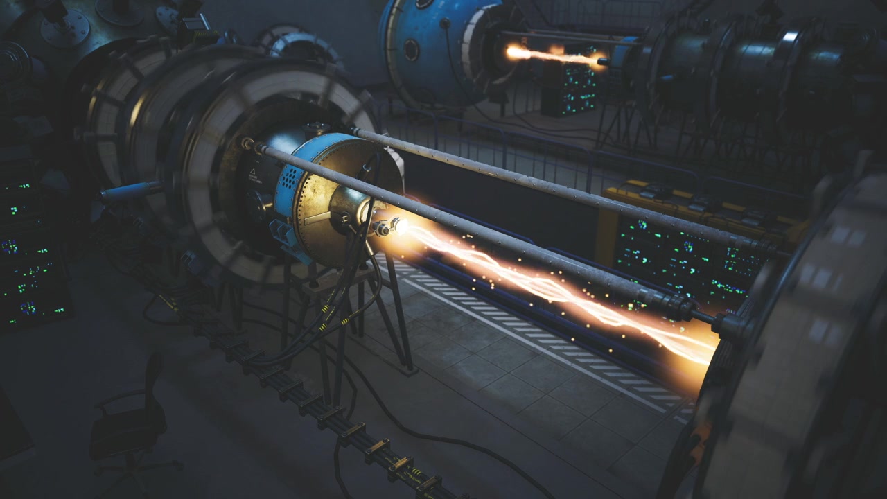 Plasma arc testing cylinder containing bright plasma arc and safety systems
