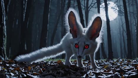 mythical forest fox