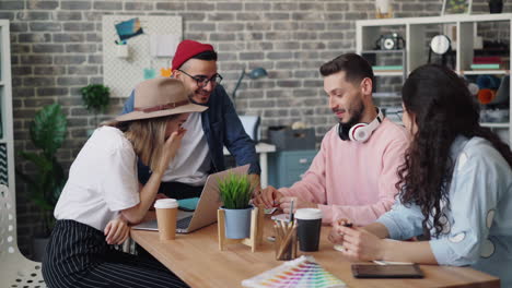colaboración creativa en equipo