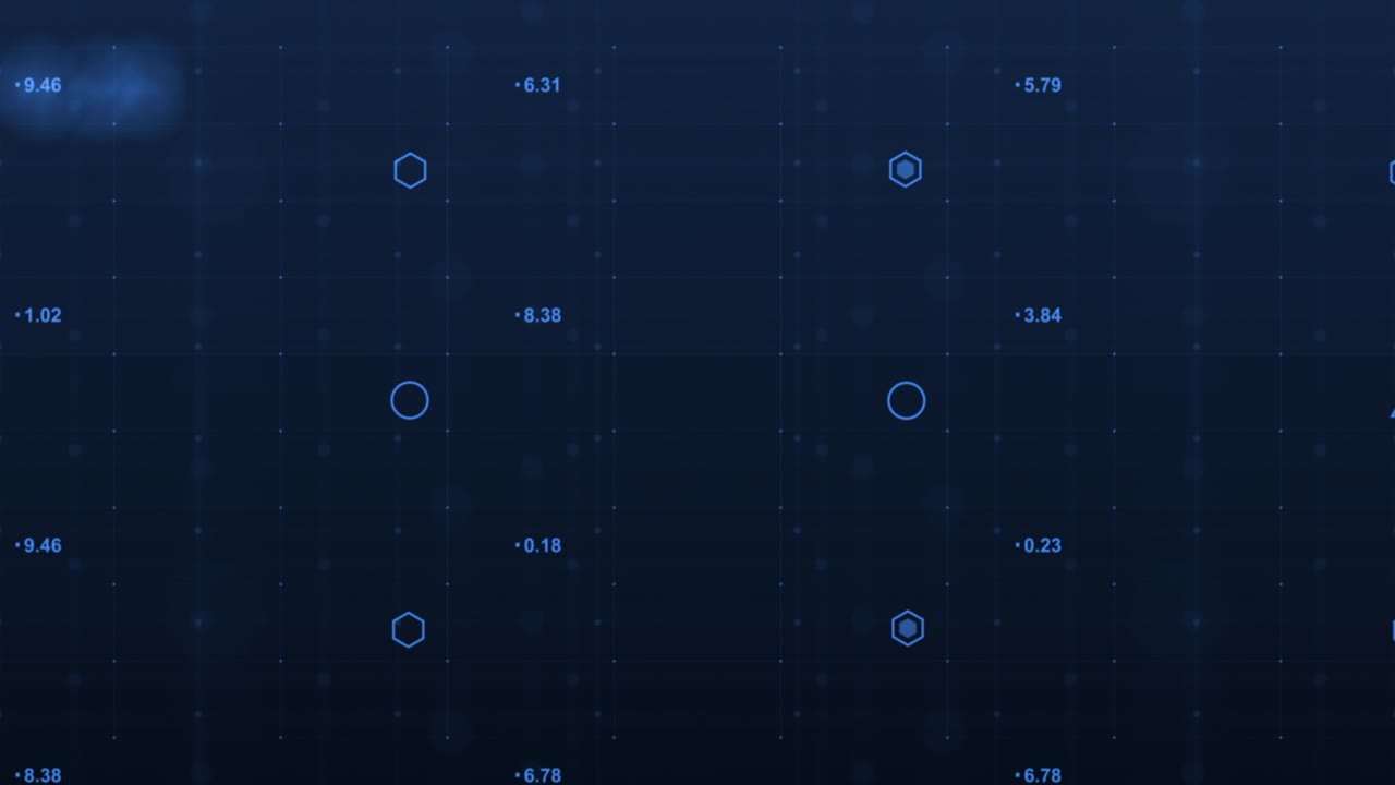 big data visualization, grid data driven technology futuristic digital background Social network or business analytics representation