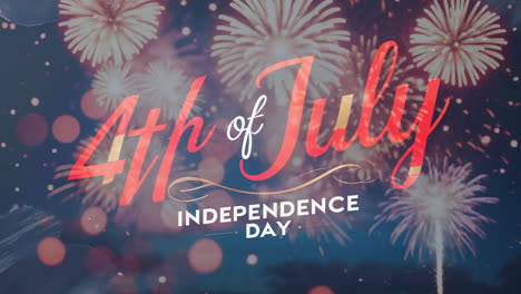 4th of July Independence Day Fireworks Celebration