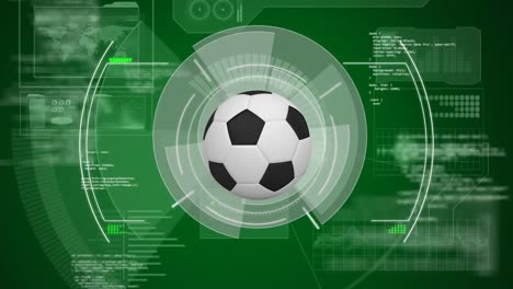 Animation-Des-Scannens-Von-Zielfernrohren-Und-Der-Datenverarbeitung-über-Fußball