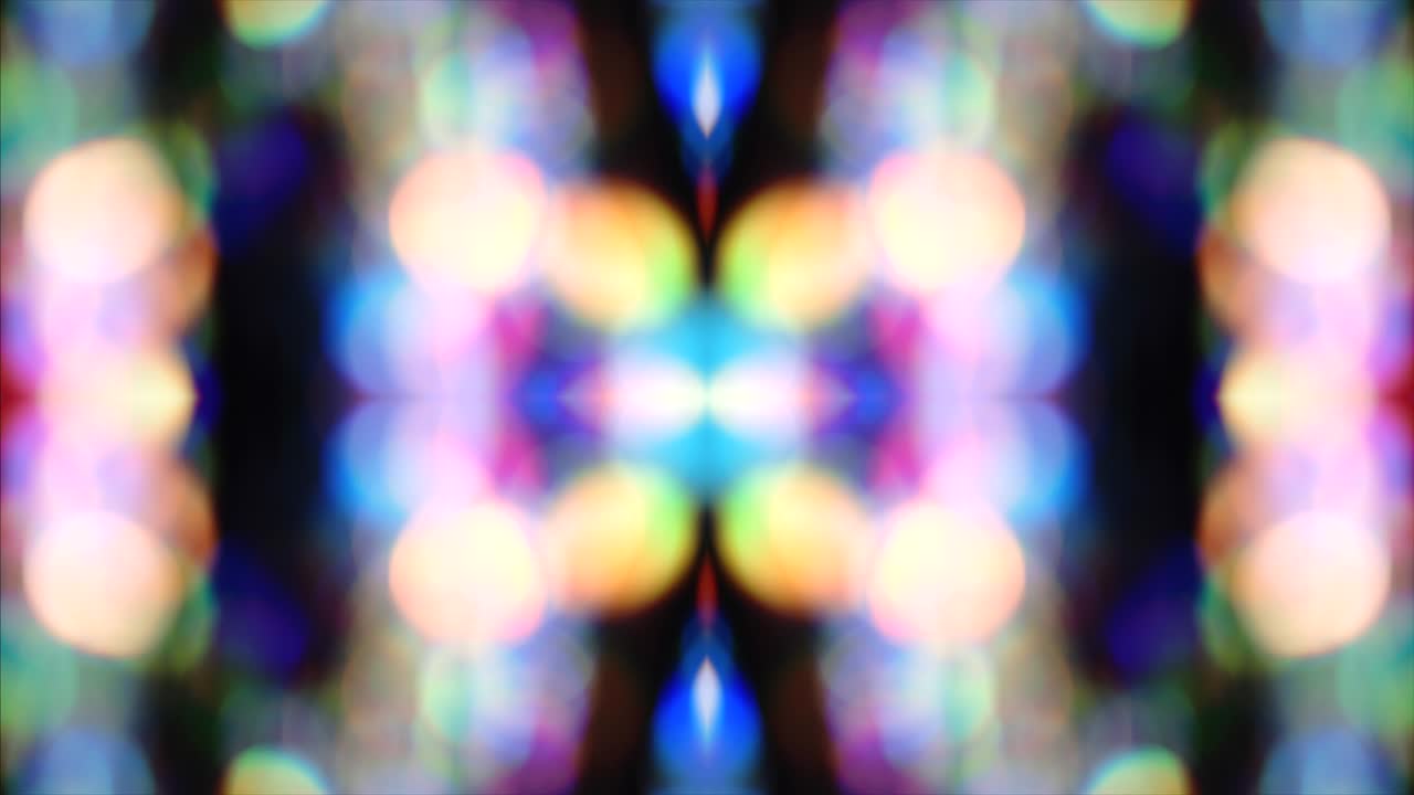 neón multicolor ciencia ficción de moda reluciente simétrico holográfico movimiento lento de fondo. imágenes de bucle