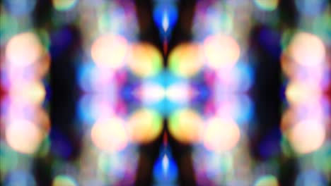 multicolored neon sci-fi trendy glittering symmetrical holographic slowly moving background. loop footage