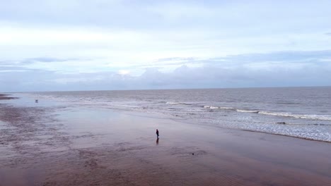 sea beach lying empty due to lockdown