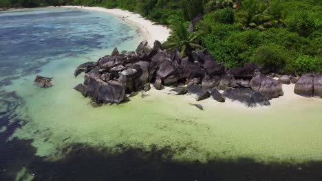 Wunderschöner-Strand-Auf-Den-Seychellen,-Constance-Ophelia-Beach