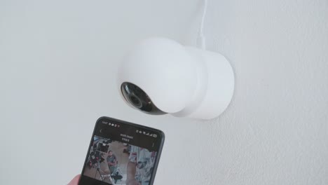 use mobile phone control security cctv camera