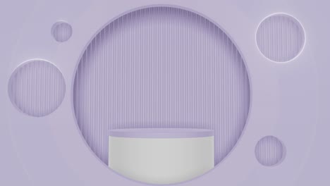 lilac product display mockup