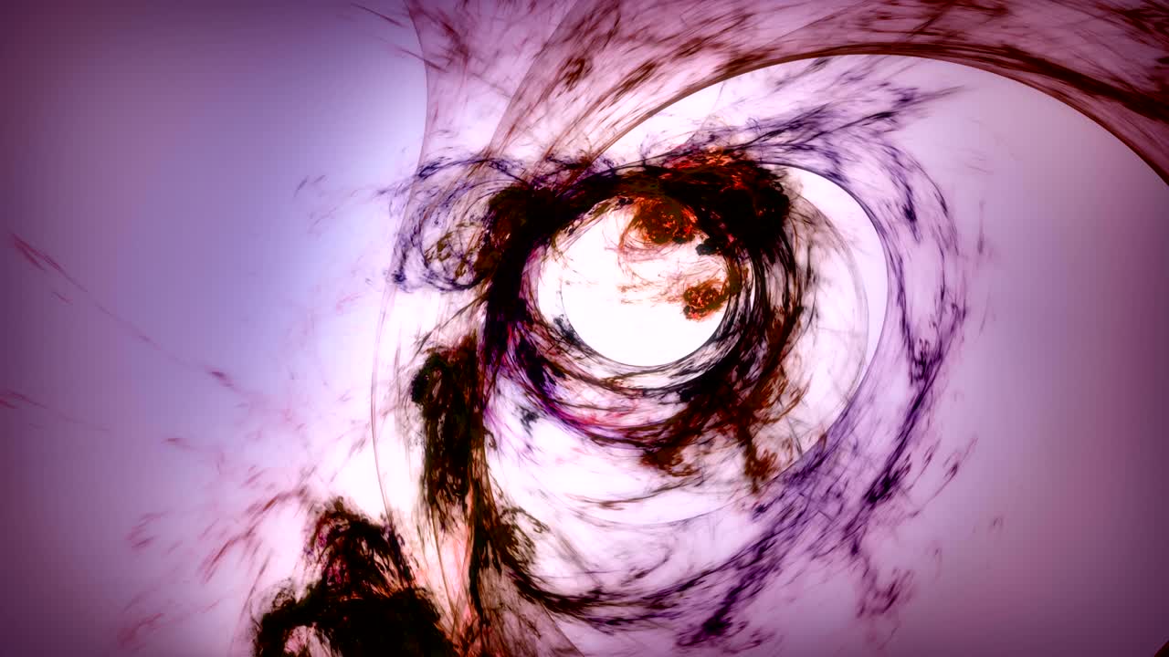 fractal 2 - bucle de fondo de video de fractal orgánico brillante