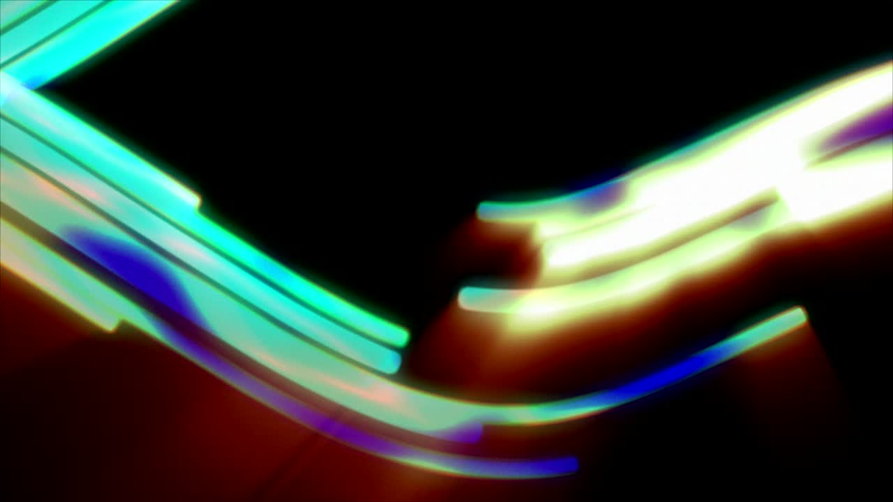 líneas abstractas en movimiento. 4k, bucle sin costuras.