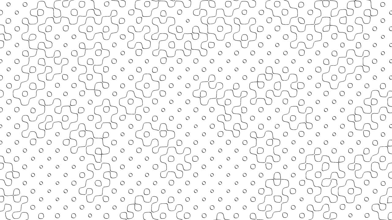 Geometric circle grid a mesmerizing pattern