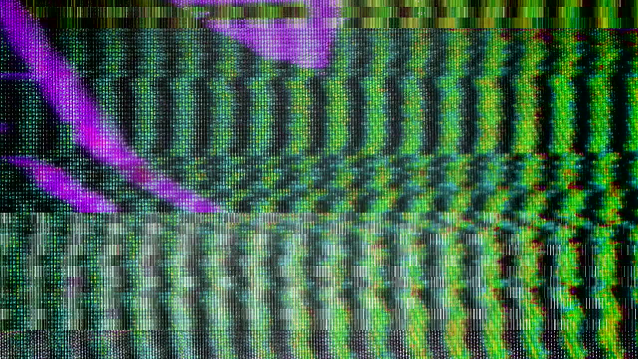 Retro 4K 90s handheld cam analogue VHS footage vintage noise loop