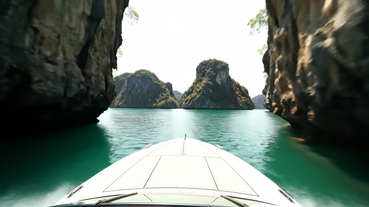 Boat trip through the islands