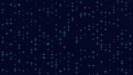random moving digital and futuristic glitters with rainbow light on black gradient