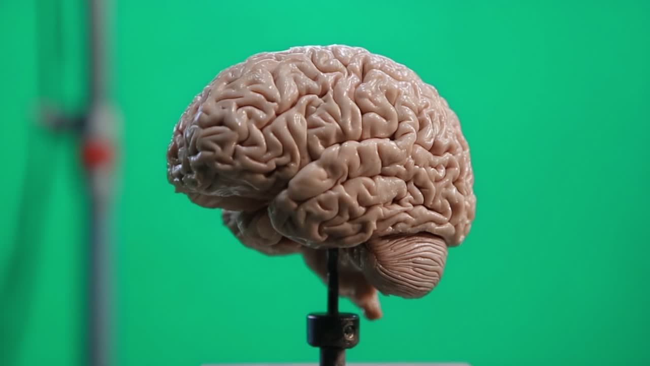 Detailed Examination of a Human Brain Model: Exploring Its Intricate Structures and Features for Educational Purposes in Neuroscience Studies