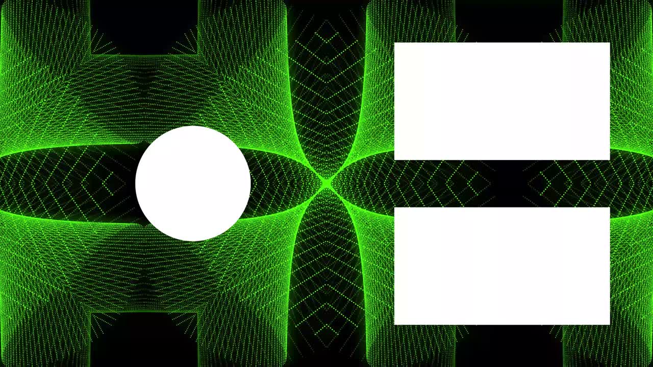 patrón de caleidoscopio tarjeta de finalización pantalla de finalización gráficos de movimiento