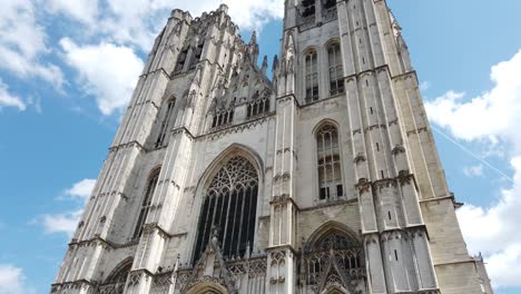 cathedral of st. michael and st. gudula in brussels belgium