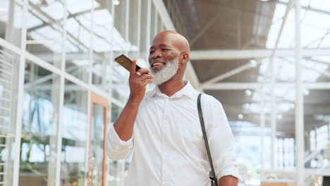 Phone-call,-voice-note-and-memo-with-a-black-man