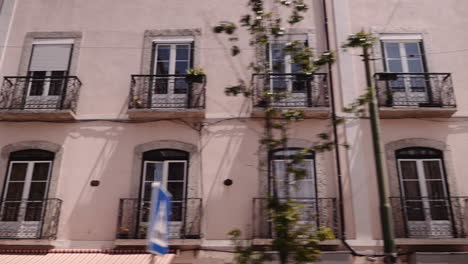 Facade of Old European Buildings