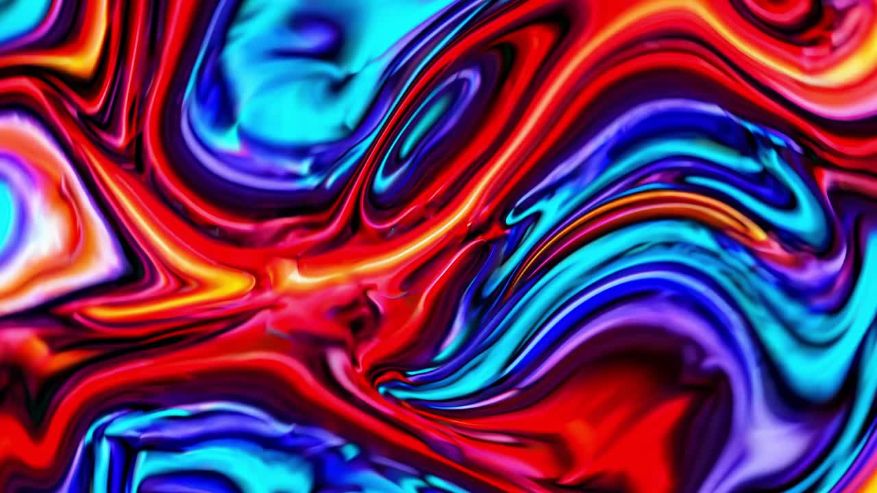 Colorful abstract design with swirling and flowing patterns creating a vibrant and dynamic visual experience, perfect for backgrounds, posters, or digital art projects