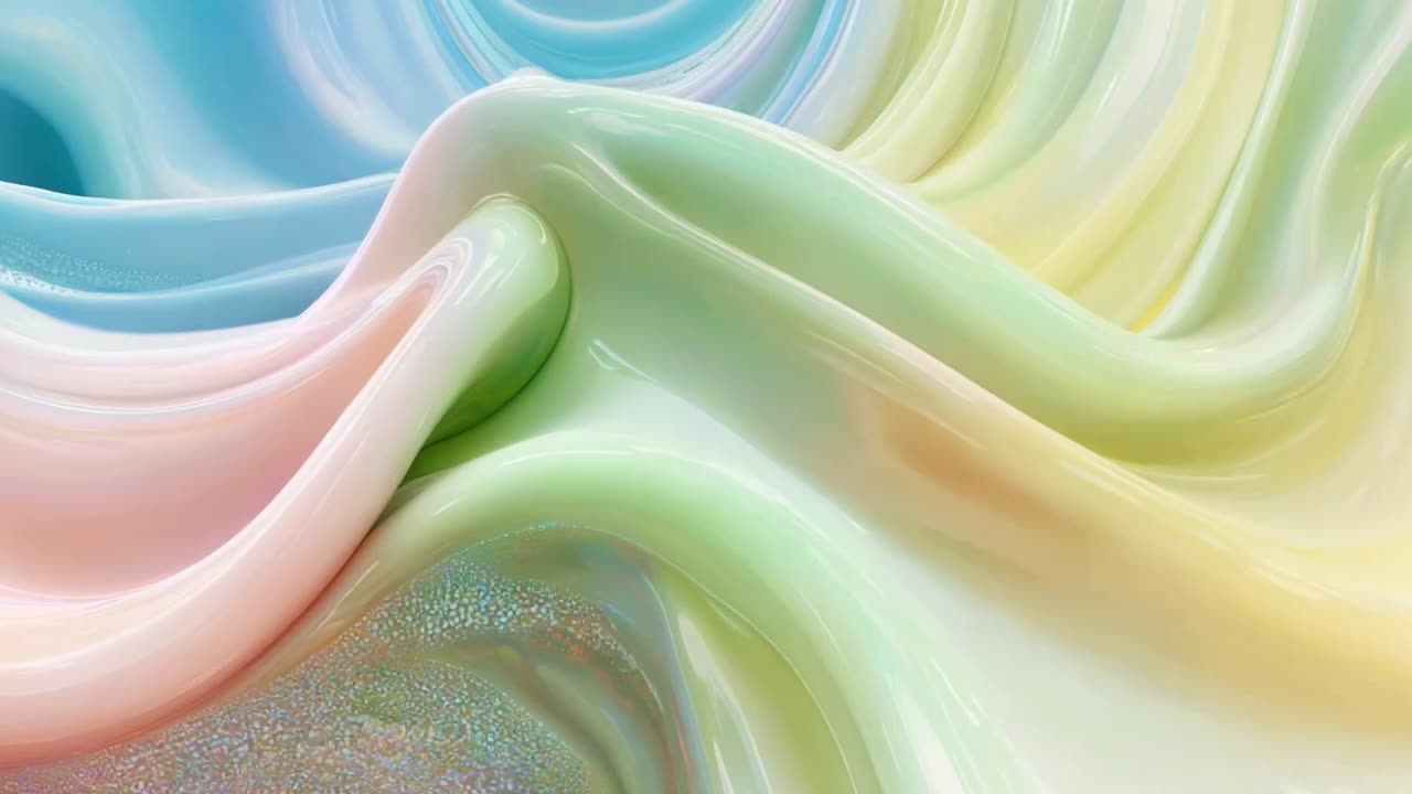 3D Abstrakt Sømløs Animationsbaggrund