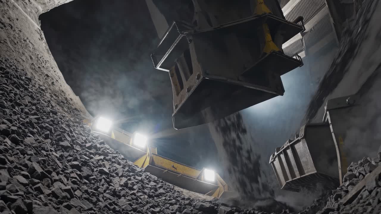 Industrial Mining Operation