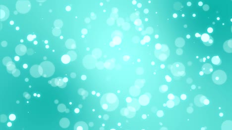 animated teal blue bokeh background