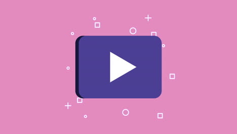 media player button play animation